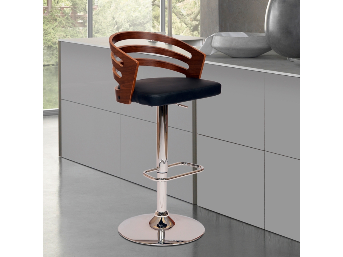 Adele Adjustable Height Bar Stool Ashley