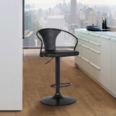 Eagle Eagle Barstool, Black, rollover