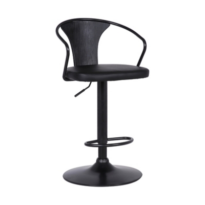 Eagle Eagle Barstool, Black, large