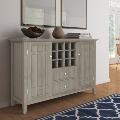 Sideboard buffet 2025 with wine rack