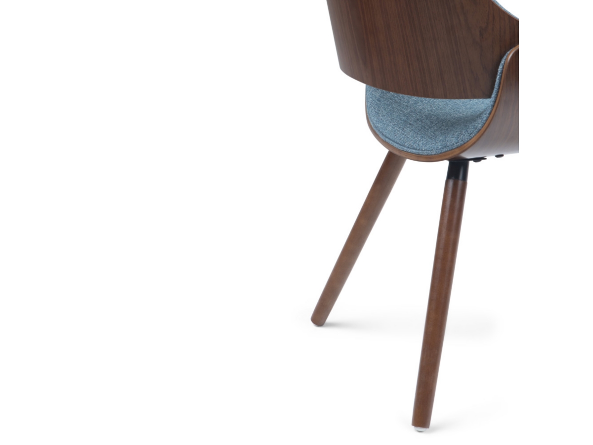 Malden Mid Century Modern Bentwood Dining Chair, , large