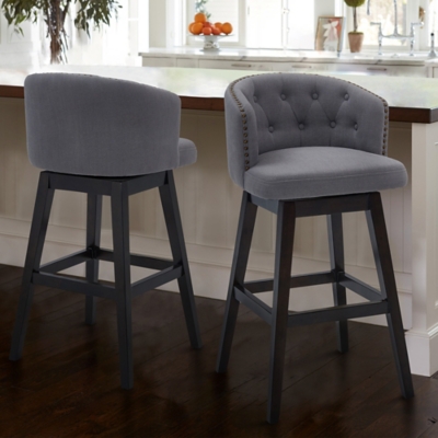 Celine Celine Barstool, Gray, large