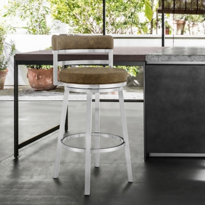 Madrid Madrid Barstool, Green, rollover