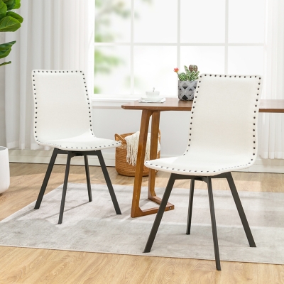 Studded dining online chairs