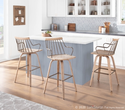 White farmhouse counter stools hot sale