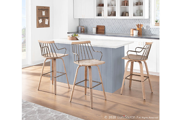 Preston Counter Height Bar Stool Ashley, What Is The Height Of A Kitchen Counter Stool