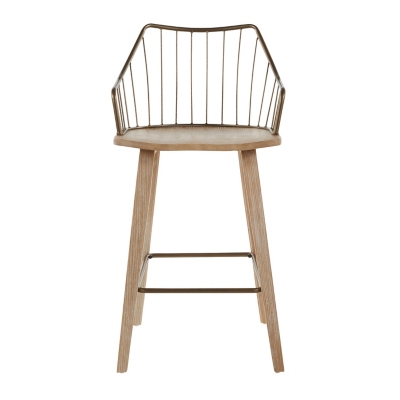 Rear/side角 view of Winston counter height stool
