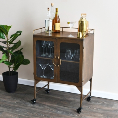 Vintage home best sale bar cabinet