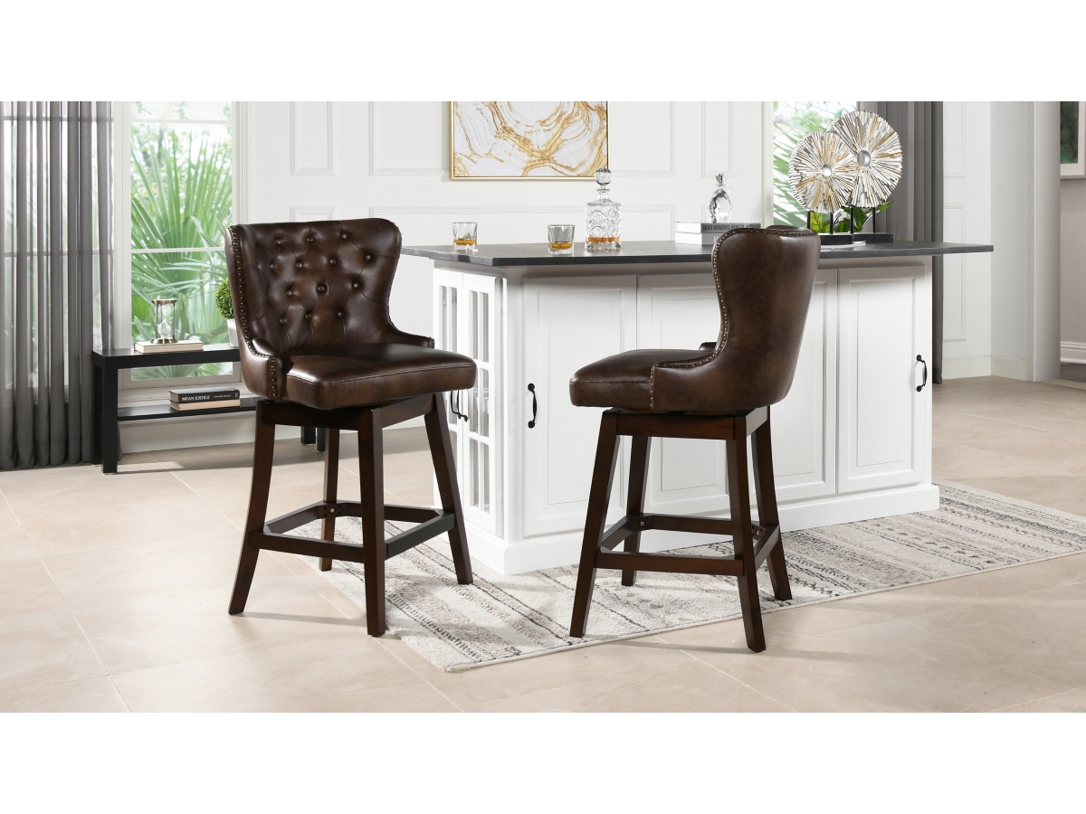 Jennifer Taylor Home Holmes High Back Counter Height Bar Stool Ashley