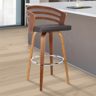 Jayden Armen Living Jayden Barstool, Brown, large