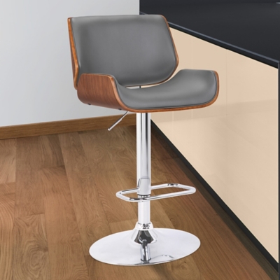 London London Barstool, Gray, rollover