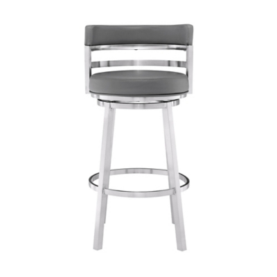 D600003711 Madrid Bar Stool, Gray sku D600003711