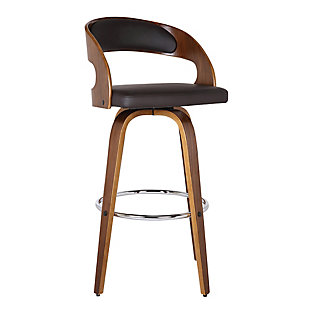 Shelly Shelly Barstool, Brown, large