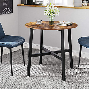 VASAGLE Round Dining Table, , rollover