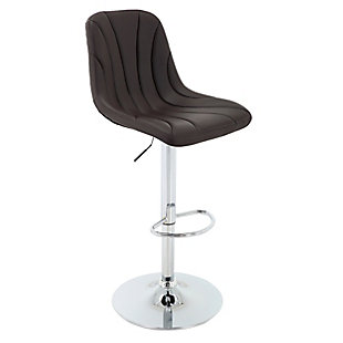 Brage Living Phoenix Leatherette Counter and Bar Stool, , rollover
