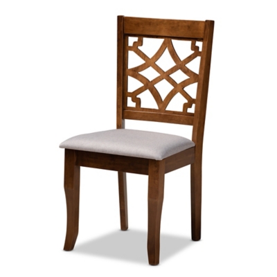 Baxton Studio Mael Dining Chairs Set of 4 Ashley