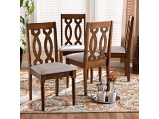 Baxton Studio Cherese Dining Chairs (Set of 4)