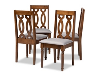 Baxton Studio Cherese Dining Chairs (Set of 4)
