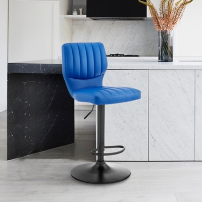 Bardot Bardot Barstool, Blue, rollover