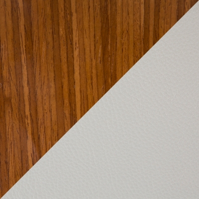 Swatch color Walnut/Cream 