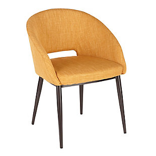 LumiSource Renee Chair, Yellow, large