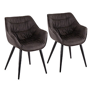 LumiSource Rouche Chair - Set of 2, , large