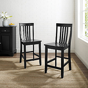 Schoolhouse 2Pc Counter Stool Set, , rollover