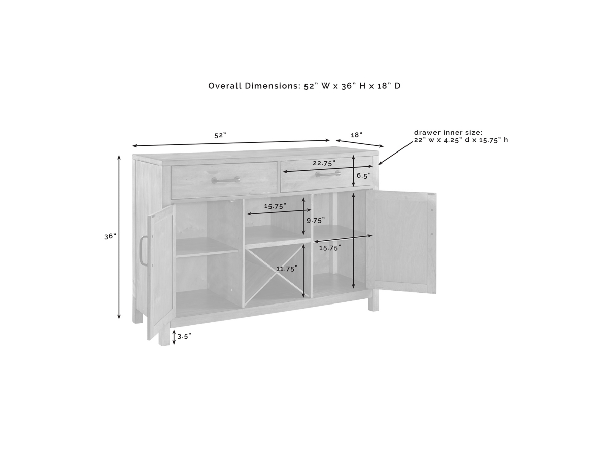 Console Table Standard Size Of Buffet Cabinet Mid Century Modern