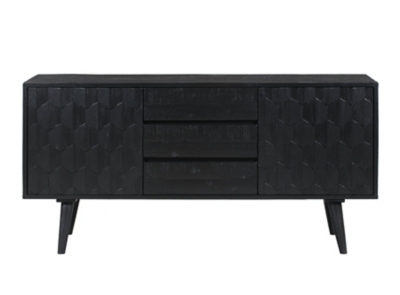 TOV Funiture Valentina Black Buffet, , large