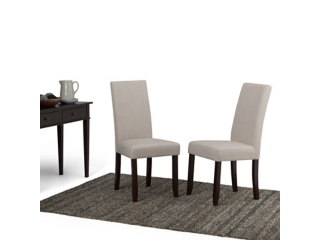 Simpli Home Acadian Parson Dining Chair (Set of 2)