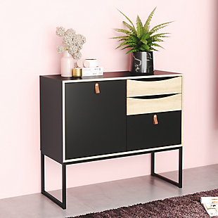 Stubbe  1 Door Sideboard with 3 Drawers, , rollover