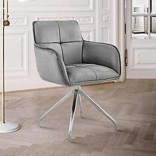 Noah Dining Chair, Stainless Steel, rollover