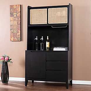Southern Enterprises Nollyn Tall Buffet Cabinet with Storage, , rollover