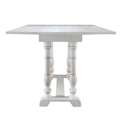 Southern Enterprises Leighanna Folding Trestle Console to Dining Table - Thumbnail 3