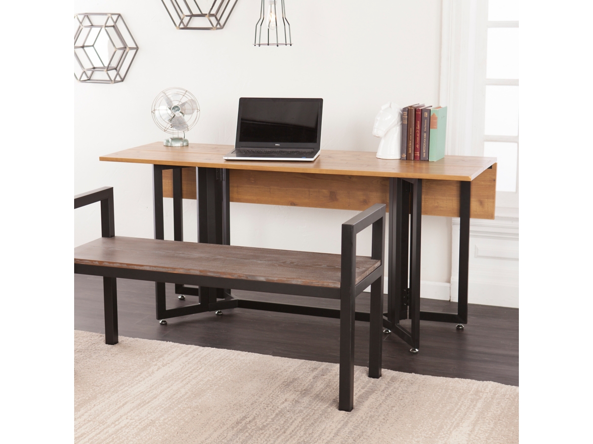 Southern Enterprises Furniture Holly Martin Driness Drop Leaf Table Ashley