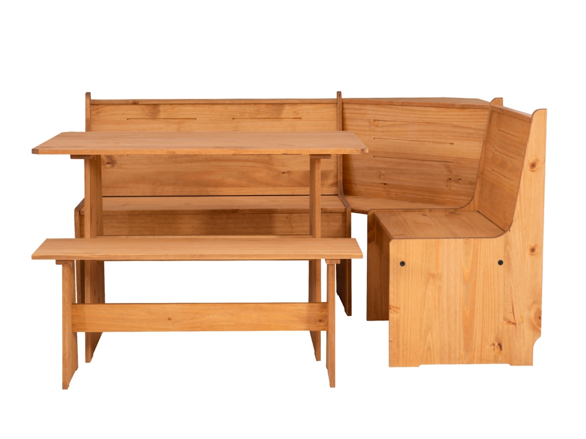 Linon Brent Corner Nook Dining Set