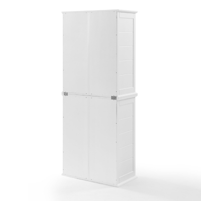 Crosley Furniture Bartlett Wooden Stackable Storage Pantry in