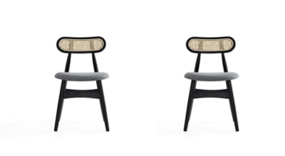 Manhattan Comfort Colbert Upholstered Dining Chair (Set of 2) - Thumbnail 3