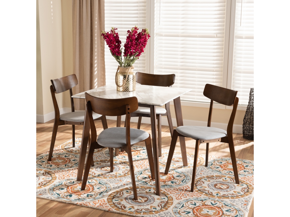 Baxton studio 5 piece dining set hotsell