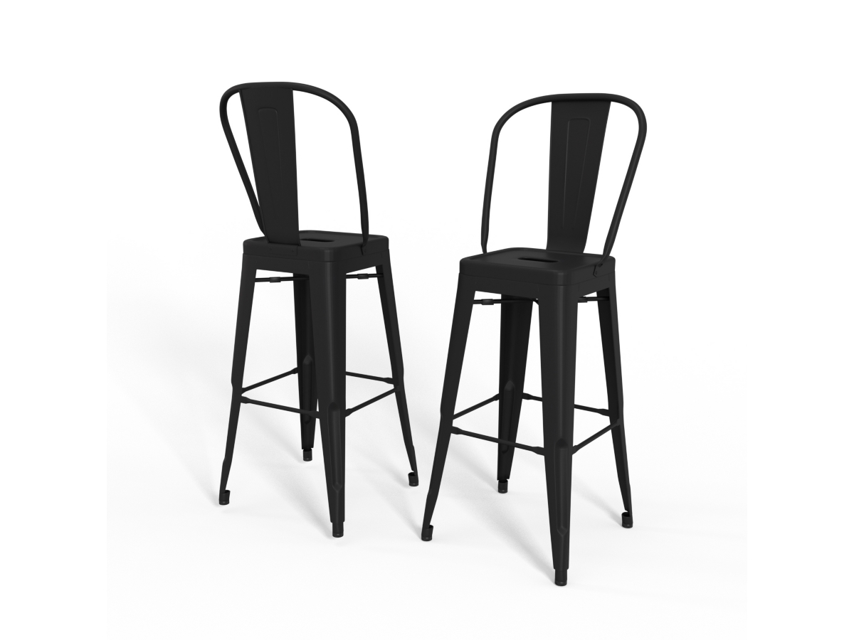 Simpli Home Fletcher Bar Stool (Set of 2), , large