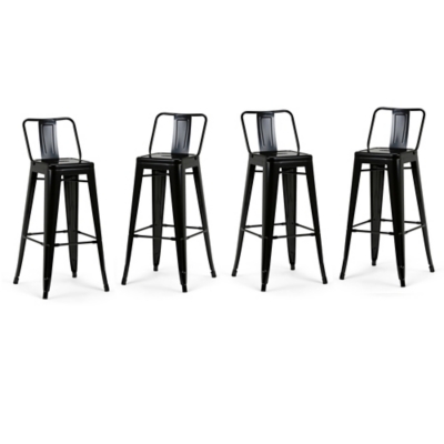 Simpli Home Rayne Bar Stool (Set of 4), , large