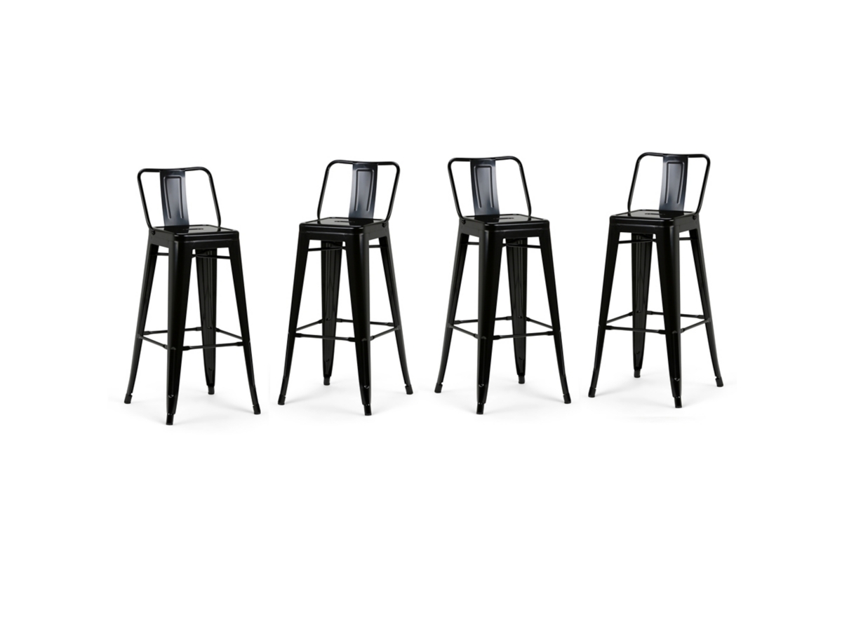 Simpli Home Rayne Bar Stool (Set of 4), , large