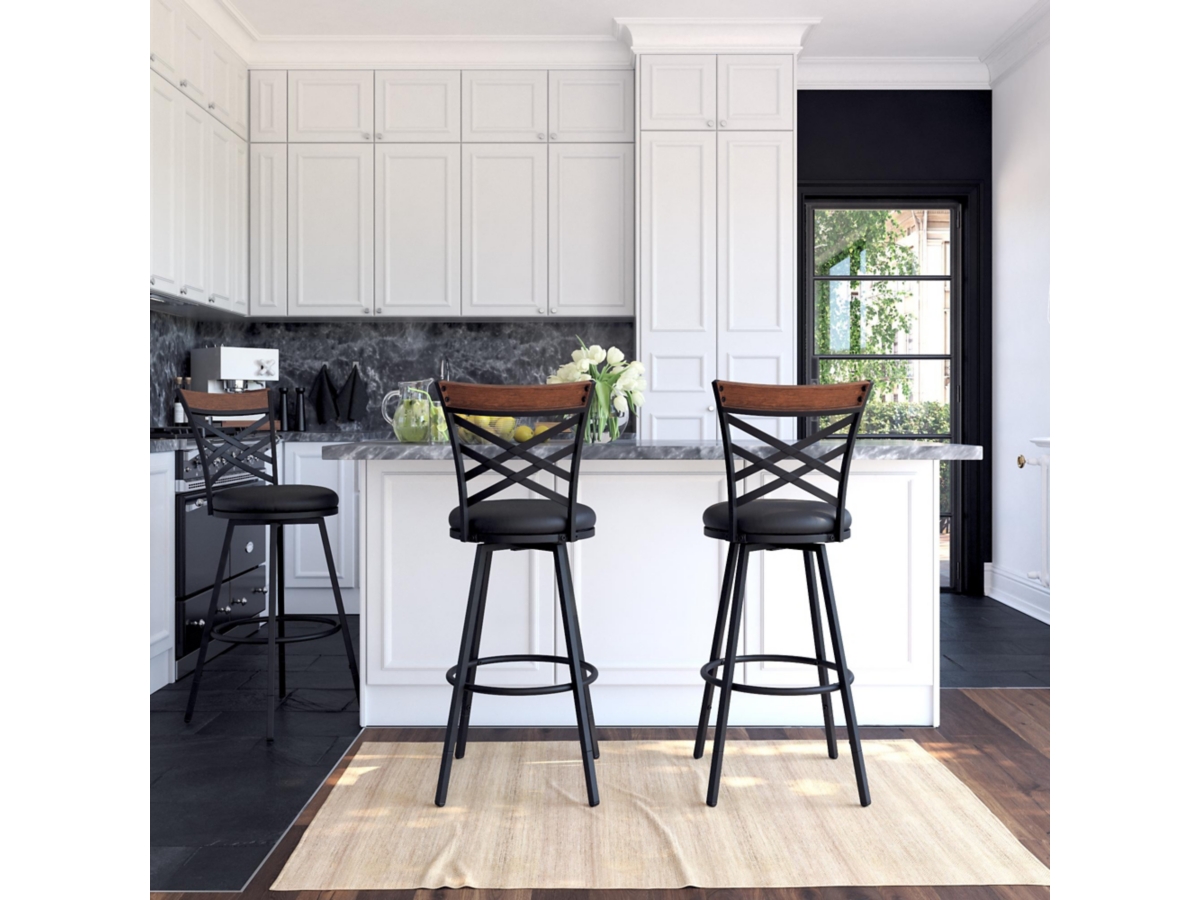 Atwater Living Lenny Bar Stools (Set of 3) | Ashley