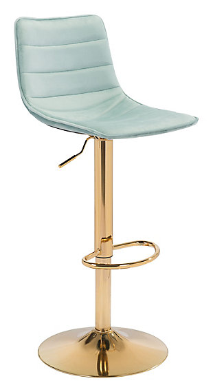 Erika Home Boran Bar Chair, Light Green, large