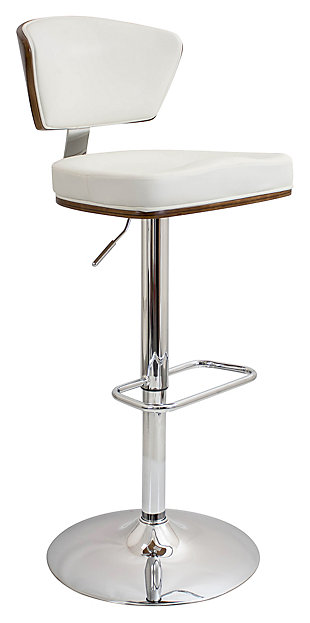 Louis Adjustable Height Bar Stool with Swivel, , large