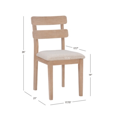 Linon Devin Side Dining Chair - Thumbnail 2