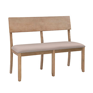 Linon Jocey Dining Accent Bench, , large
