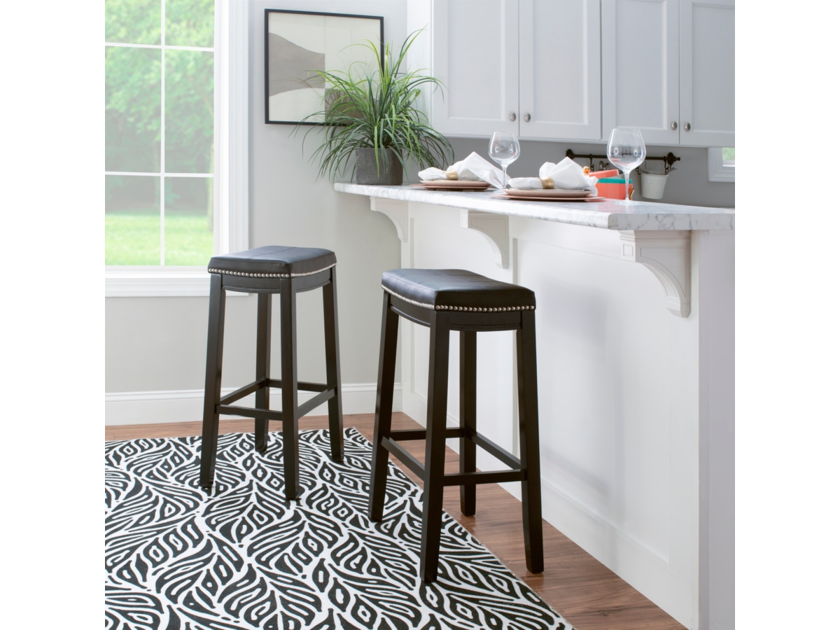 Linon Claridge Bar Stools (Set of2) Ashley