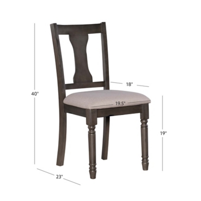 Linon Wesley Dining Chairs (Set of 2), , large
