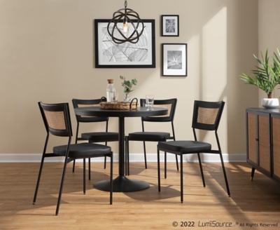 LumiSource Rattan Tania Dining Chair (Set of 2), , rollover